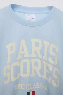 Niños ZARA 6 - 14 Años·Camisetas<CAMISETA ESTAMPADO TEXTO