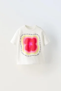 Niños ZARA 1½ - 6 Años·Camisetas|6 - 18 Meses·Camisetas<CAMISETA ESTAMPADO TEXTO