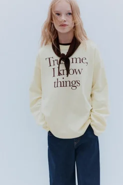 Niños ZARA 6 - 14 Años·Camisetas<CAMISETA ESTAMPADO TEXTO