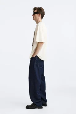 New CAMISETA ESTAMPADO TEXTURA Hombre Camisetas