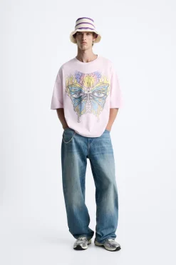 Clearance CAMISETA ESTAMPADO TIE DYE COMBINADO Hombre Camisetas