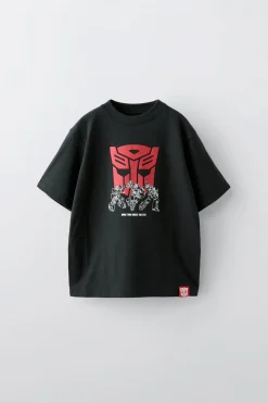 Niños ZARA 6 - 14 Años·Camisetas<CAMISETA ESTAMPADO TRANSFORMES © HASBRO