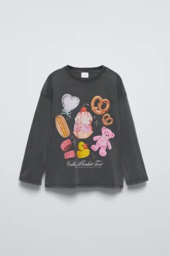 Niños ZARA 6 - 14 Años·Camisetas<CAMISETA ESTAMPADOS