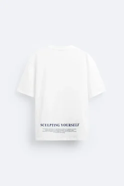 Hot CAMISETA ESTAMPADOS COMBINADOS Hombre Camisetas