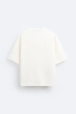 Sale CAMISETA ESTAMPADOS CONTRASTE Hombre Sudaderas|Camisetas