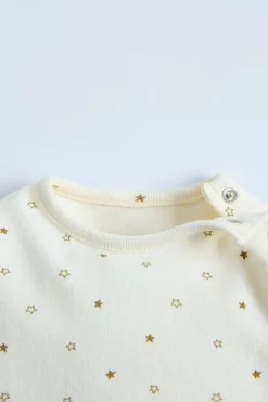 Niños ZARA 0 - 6 Meses·Camisetas|0 - 6 Meses·Básicos<CAMISETA ESTRELLAS