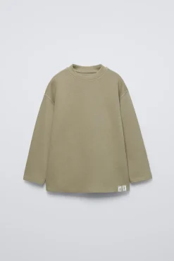 Niños ZARA 6 - 14 Años·Camisetas<CAMISETA ESTRUCTURA ETIQUETAS