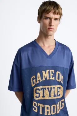 Hot CAMISETA ESTRUCTURA RED TEXTO Hombre Camisetas