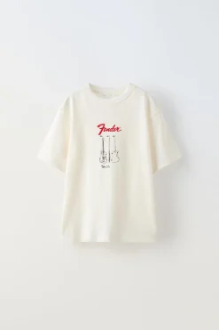 Niños ZARA 6 - 14 Años·Camisetas<CAMISETA FENDER ®