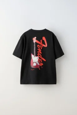 Niños ZARA 6 - 14 Años·Camisetas<CAMISETA FENDER ®