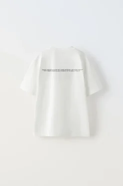 Niños ZARA 6 - 14 Años·Camisetas|6 - 14 Años·Camisetas<CAMISETA FLOCK HOLLYWOOD ®