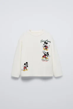 Niños ZARA 1½ - 6 Años·Camisetas|1½ - 6 Años·Licencias<CAMISETA FLOCK MICKEY MOUSE © DISNEY CALENTITO