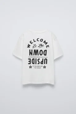 Niños ZARA 6 - 14 Años·Camisetas<CAMISETA FLOCK STRANGER THINGS ™/ © NETFLIX