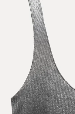 Best CAMISETA FLUIDA METALIZADA Mujer Tops / Bodies