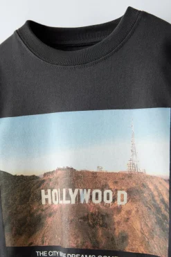 Niños ZARA 6 - 14 Años·Camisetas<CAMISETA FOTO HOLLYWOOD ®