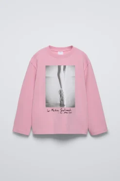 Niños ZARA 6 - 14 Años·Camisetas<CAMISETA FOTOGRAFÍA BALLET