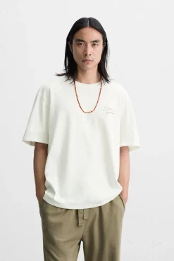 Best CAMISETA FOTOGRAFÍA BORDADA Hombre Camisetas