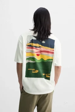 Best CAMISETA FOTOGRAFÍA BORDADA Hombre Camisetas