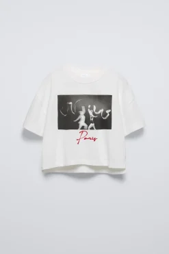 Niños ZARA 6 - 14 Años·Camisetas<CAMISETA FOTOGRAFÍA PARIS