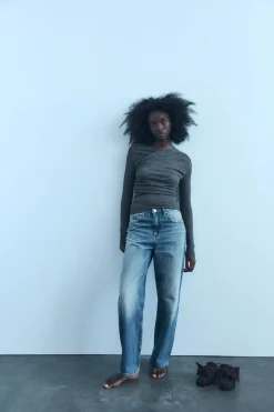 Online CAMISETA FRUNCES SOFT Mujer Camisetas