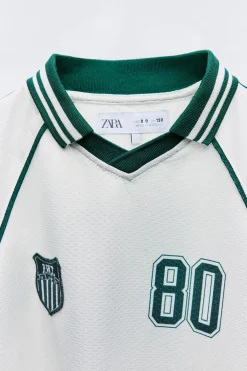 Niños ZARA 6 - 14 Años·Camisetas<CAMISETA FUTBOL PARCHE