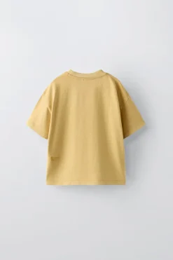 Niños ZARA 1½ - 6 Años·Camisetas|1½ - 6 Años·Camisetas<CAMISETA GARMENT DYE BORDADO