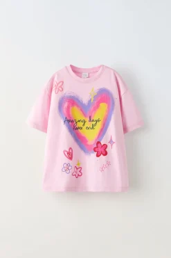 Niños ZARA 6 - 14 Años·Camisetas<CAMISETA GRAFFITI