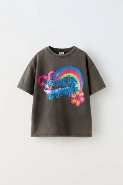 Niños ZARA 6 - 14 Años·Camisetas<CAMISETA GRAFFITI