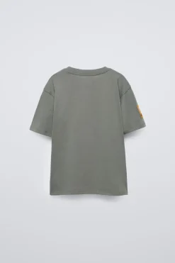 Niños ZARA 6 - 14 Años·Camisetas<CAMISETA GRAFFITI ETIQUETA