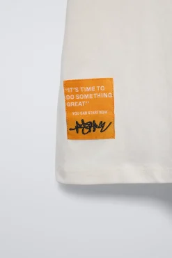 Niños ZARA 6 - 14 Años·Camisetas<CAMISETA GRAFFITI ETIQUETA