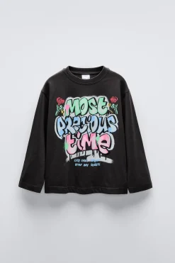 Niños ZARA 6 - 14 Años·Camisetas<CAMISETA GRAFFITTI