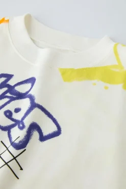 Niños ZARA 6 - 14 Años·Camisetas<CAMISETA GRAFITTI