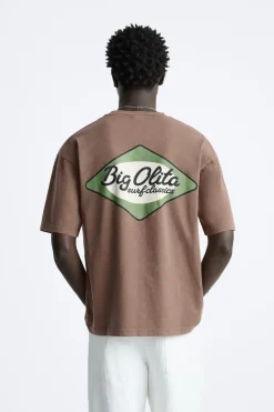 Outlet CAMISETA GRÁFICO BIG OLITA Hombre Camisetas