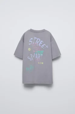 Niños ZARA 6 - 14 Años·Camisetas<CAMISETA GRÁFICOS