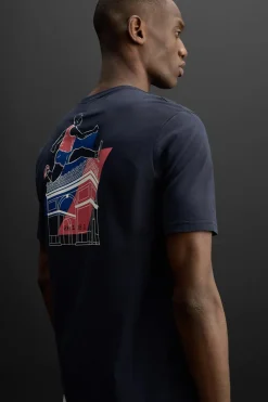 New CAMISETA GRÁFICOS PARÍS Hombre Camisetas