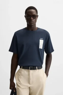 New CAMISETA GRÁFICOS SQIRL Hombre Camisetas