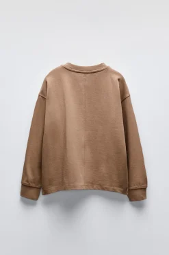 Niños ZARA 6 - 14 Años·Camisetas<CAMISETA HEAVY JERSEY ETIQUETA