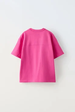 Niños ZARA 6 - 14 Años·Camisetas<CAMISETA HEAVY WEIGHT BORDADO