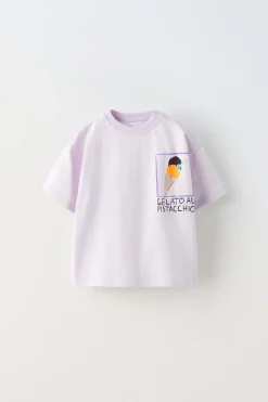 Niños ZARA 1½ - 6 Años·Camisetas|6 - 18 Meses·Camisetas<CAMISETA HELADO