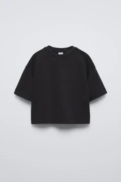 Niños ZARA 6 - 14 Años·Camisetas|6 - 14 Años·Total Look<CAMISETA INTERLOCK LISA