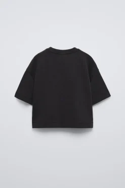 Niños ZARA 6 - 14 Años·Camisetas|6 - 14 Años·Total Look<CAMISETA INTERLOCK LISA