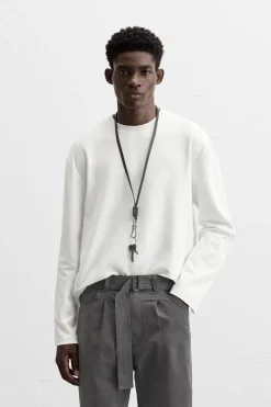 Online CAMISETA INTERLOCK MANGA LARGA Hombre Camisetas