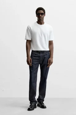 Discount CAMISETA INTERLOCK REGULAR FIT Hombre Camisetas