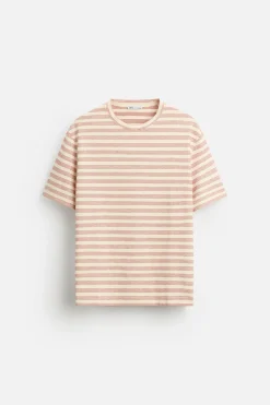 Hot CAMISETA JACQUARD RAYAS Hombre Camisetas