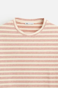 Hot CAMISETA JACQUARD RAYAS Hombre Camisetas