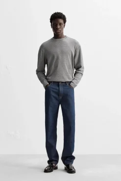 New CAMISETA JACQUARD RAYAS Hombre Camisetas