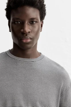 New CAMISETA JACQUARD RAYAS Hombre Camisetas