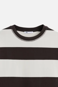 New CAMISETA JACQUARD RAYAS Hombre Camisetas