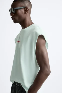 Outlet CAMISETA JACQUARD TEXTOS ESTAMPADOS Hombre Camisetas