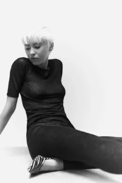 New CAMISETA LANA 100% Mujer Lenceria